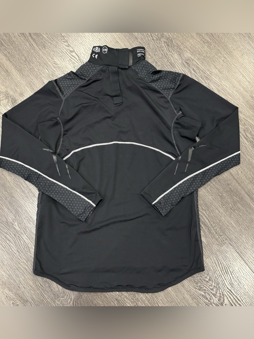 Bauer NG Premium Neck Protect Long Sleeve Shirt, Mens Body Small, Neck Large